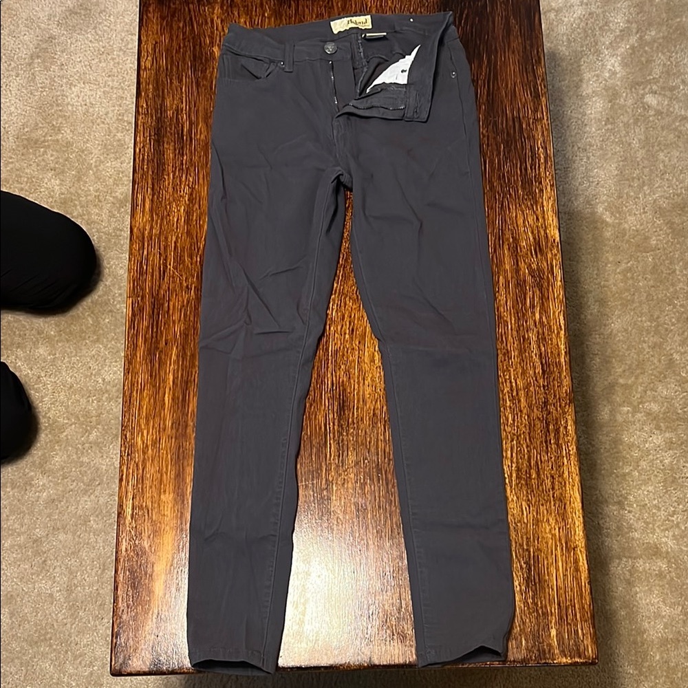 Hybrid & Company Charcoal Trousers